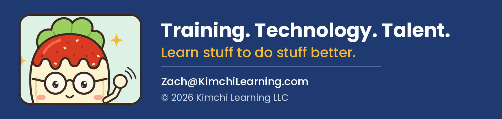 Kimchi Learning
